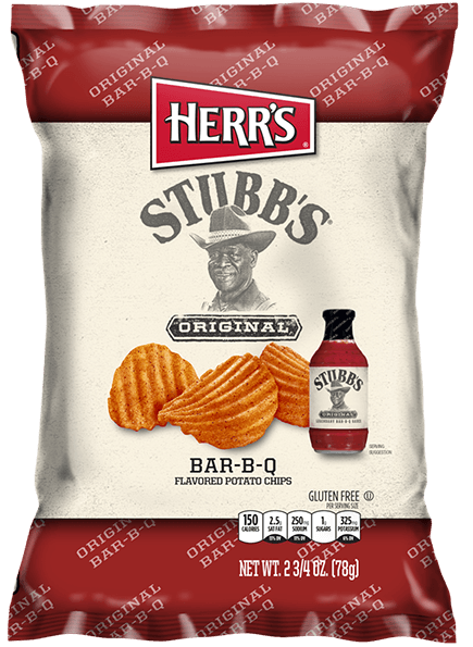 Stubbs BBQ Potato Chips